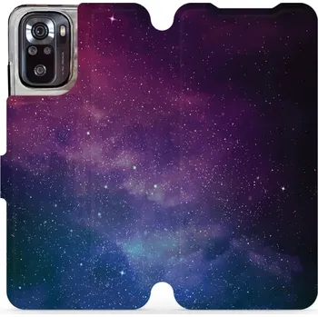 Pouzdro na mobilní telefon Flipové pouzdro Mobiwear - Xiaomi Poco M5s - V147P Mlhovina (Knížkové flip pouzdro, obal, kryt na mobil Xiaomi Poco M5s - V147P Mlhovina, materiál Umělá kůže + TPU - ochrana 360°, stojánek, silikonová vanička, magnetické zavírání)