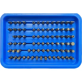 Bit Sada bitů 1/4" 100-dílná, bity Torx Imbus Spanner, Condor Germany