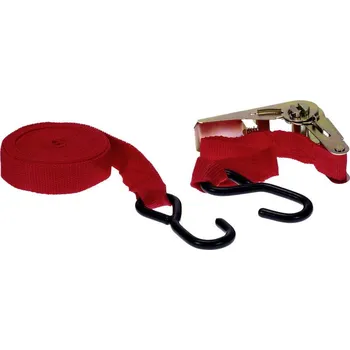 Upínací popruh HP Autozubehör 12350 dvoudílný upínací popruh Přivazovací únosnost napřímo (LC)=250 daN (d x š x v) 350 x 3.5 x 5 cm přezka se zubatým páskem EN 12195-2