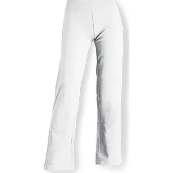 Dámské kalhoty Lambeste 061 KALHOTY DÁMSKÉ - strečové Barva: Bílá, Velikost: XL 4653_BIL4