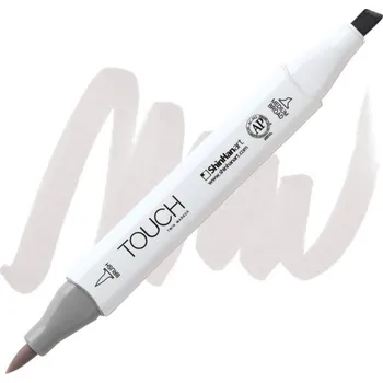 Lihová fixa TOUCH oboustranná Brush & Chisel, WG0.5 Warm grey