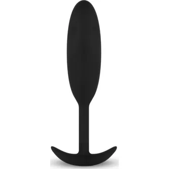Dildo Easytoys Heavy Fulfiller - malý anální kolík 54g (černý)