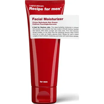 Pleťový krém Recipe for Men Facial Moisturizer Lehký hydratační krém na obličej 75 ml
