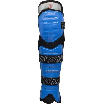 Hokejbalové holeně Knapper AK5, modrá, 15" Knapper