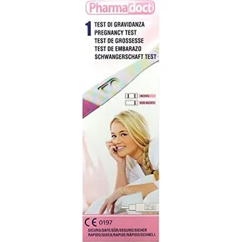 Diagnostický test PHARMADOCT Test těhotenský v pouzdře - VÝPRODEJ