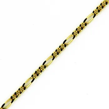 Náhrdelník Zlatý řetízek FIG/035, vel. 38, 1.43 g