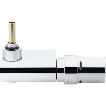 Ventil DANFOSS VHX-Mono chrom rohový 1/2" s hlavicí RAX jednobodový (rozteč 50mm) 013G4285