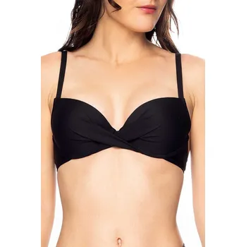 Dámské plavky Plavková podprsenka ANTIGEL (EBB4314-02), Barva černá, Velikost 70D