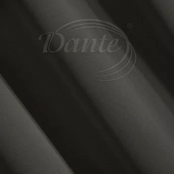 Závěs Dante Závěs LOGEN grafitový nepropouští světlo s kroužky - 135 x 250 cm s kroužky