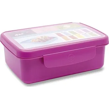 Svačinový box Zdravá lahev Svačinový box Zdravá sváča – fialový