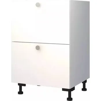 Kuchyňská skříňka Kuchyňská skříňka Home typ S 60 2Z Bílá/Bílá Doprava ZDARMA.