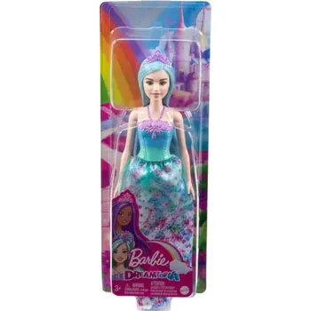 Panenka Mattel Barbie Dreamtopia panenka Princess tyrkysové vlasy