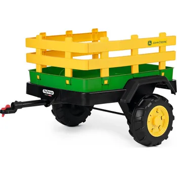 Dětské elektrovozidlo Vlek Peg-Pérego JD Dual Force Trailer (vlek za traktor JD Dual Force 480W)