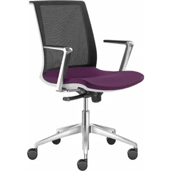 Kancelářská židle LYRA NET 213-F80 rám bílý