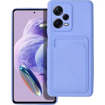 Náhradní kryt pro mobilní telefon Kryt Card Case Xiaomi Redmi Note 12 Pro+ 5G fialový