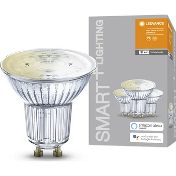 Žárovka LEDVANCE Sada 3x chytrá LED žárovka SMART+ WIFI, GU10, PAR16, 5W, 350lm, 2700K, teplá bílá