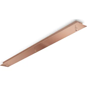 Ideal Lux Standardní lineární montura pro 3 kabely Barva: Měděná