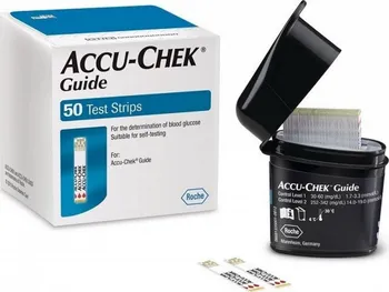 Diagnostický test Roche Diagnostics Accu-Chek Guide testovací proužky 50 ks