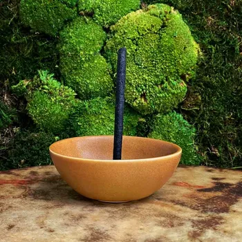 Čajovna Keramická miska na vonné tyčinky - Béžová - Incaaromas