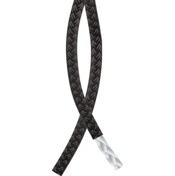 Lany lano černé k zavěšení nebo prodloužení závěsu – za 1 M - LANO-JACHT-CERNE