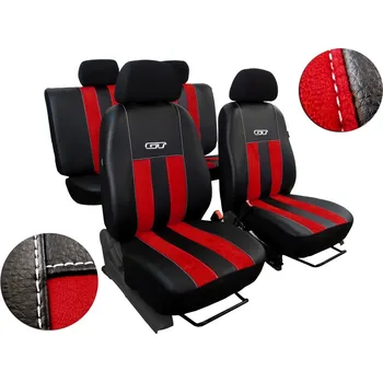 Ochranný autopotah Autopotahy VW TIGUAN II COMFORTLINE, ALLSPACE, od r. v. 2016, GT červené