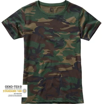 Pánské tričko Triko Brandit Ladies T-Shirt Woodland - M