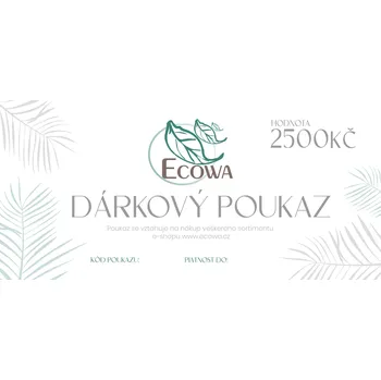 Dárkový potravinový koš Dárkový poukaz v hodnotě 2500Kč