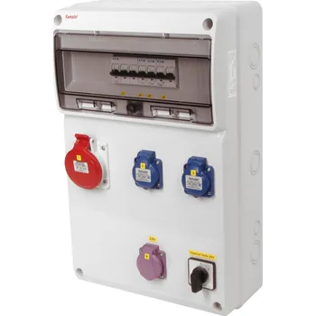 v915-6kA - ZSFT21100000.0 /3952 Zásuvková skříň IP44 jištěná bez chrániče