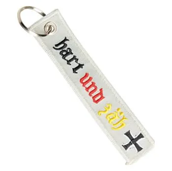 Klíčenka HART UND ZÄH BÍLÁ