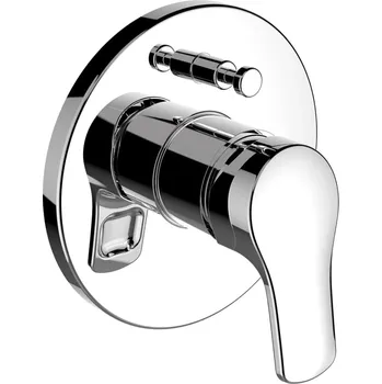 Laufen Citypro vrchní sada podomítkové vanové baterie s přepínačem a zavzdušňovacím ventilem HF500989100000