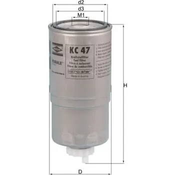 Palivový filtr Palivový filtr KNECHT KC 47