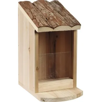 Krmítko pro ptáka Krmítko pro veverky dřevěné dobar 11,5 x 16,8 x 22,8 cm