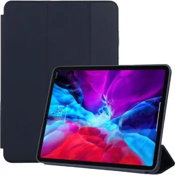 Pouzdro na mobilní telefon Pouzdro se stojánkem a funkcí uspání pro iPad Pro 12,9" (2018-2022) - tmavě modré