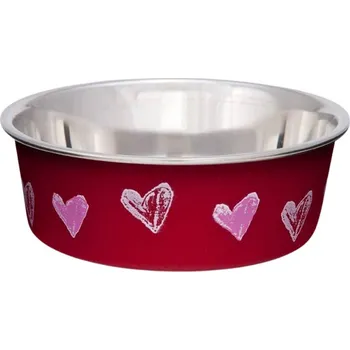 Bella Hearts nerezová miska - 450ml (14cm)
