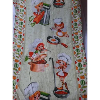 Látka Waflovina kuchtičky