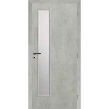 Interiérové dveře Interiérové dveře Solodoor Zenit 22 prosklené 70P beton
