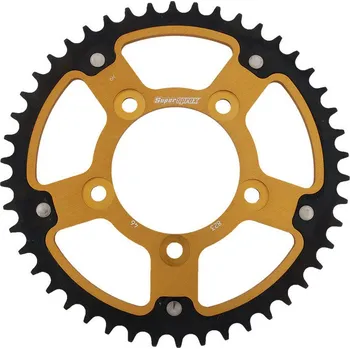 Řetězová sada pro motocykl Řetězová rozeta SUPERSPROX STEALTH RST-823:46-GLD zlatá 46 zubů, 520