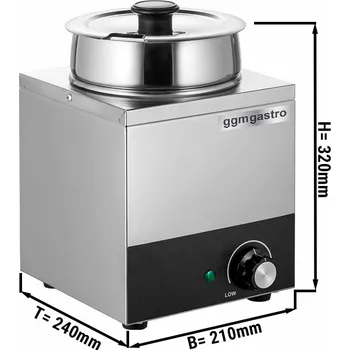 Vinotéka G.Gastro Bainmarie - vodní lázeň - 3,5L