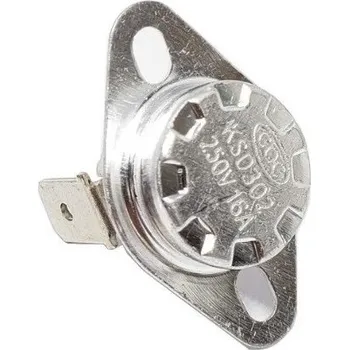 Termostat KSD302 250V/16A, NC 195 °C