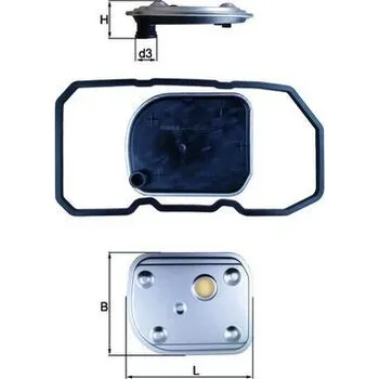 Hydraulický filtr Hydraulický filtr, automatická převodovka MAHLE HX 158D