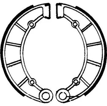 Brzdový systém Brzdové čelisti FERODO 225129094