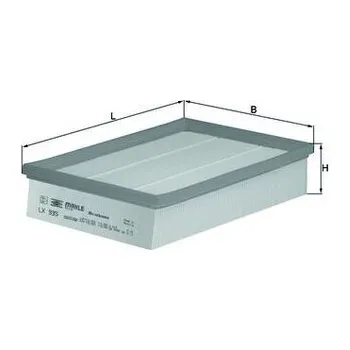 Vzduchový filtr Vzduchový filtr MAHLE LX 935