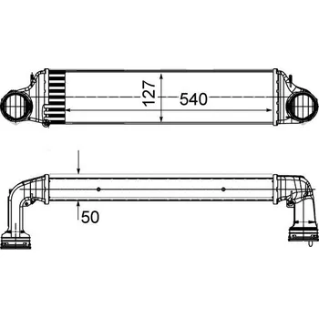 Motor automobilu Chladič turba MAHLE CI 488 000S
