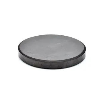 Šungitová deska kruhová leštěná 10 cm