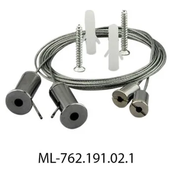 LED osvětlení Sada k zavěšení profilu ZT délka 1,5 m 2x lanko s příslušenstvím McLED ML-762.191.02.1