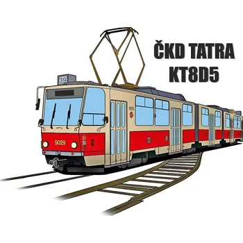 Ostatní Tričko Brno tramvaj KT8 Velikost: XL