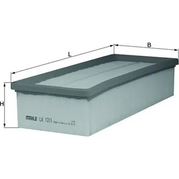 Vzduchový filtr Vzduchový filtr KNECHT LX 1211