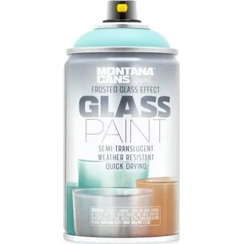 Barva ve spreji Montana Glass paint 250 ml Barva: Teal