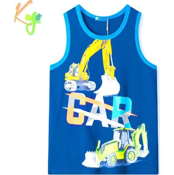 Chlapecké tílko KUGO TM9213, tyrkysové