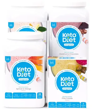 Keto dieta KetoDiet Proteinové nápoje Intense 2. krok na 4 týdny 112 porcí